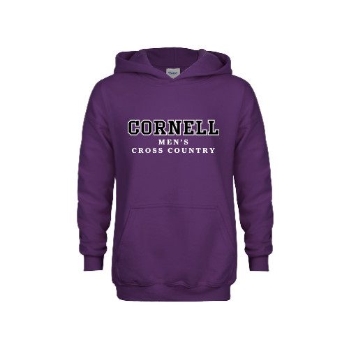  Youth Purple Fleece Hoodie - Mens Cross Country