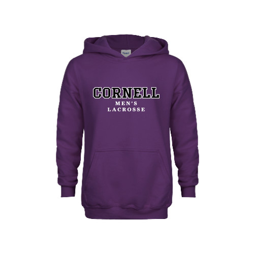  Youth Purple Fleece Hoodie - Mens Lacrosse
