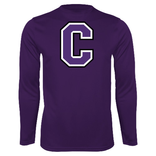  Purple Performance Long Sleeve Shirt - Cornell C