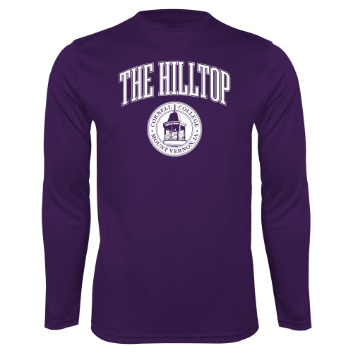  Purple Performance Long Sleeve Shirt - The Hilltop