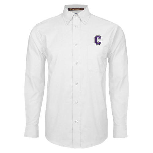  White Oxford Long Sleeve Shirt - Cornell C