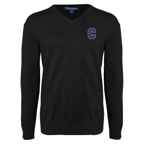  Black VNeck Sweater - Cornell C