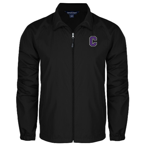  Black Full Zip Wind Jacket - Cornell C