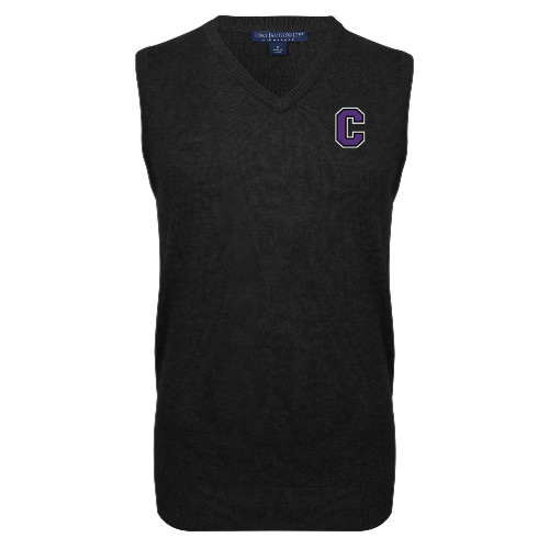  Black VNeck Sweater Vest - Cornell C