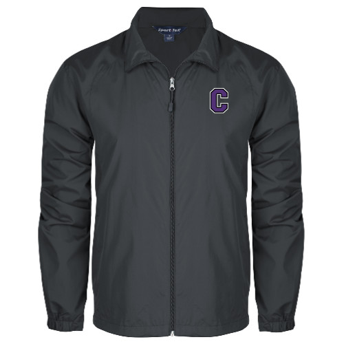  Charcoal Full Zip Wind Jacket - Cornell C