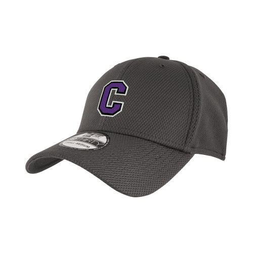  New Era Charcoal Diamond Era 39Thirty Stretch Fit Hat - Cornell C