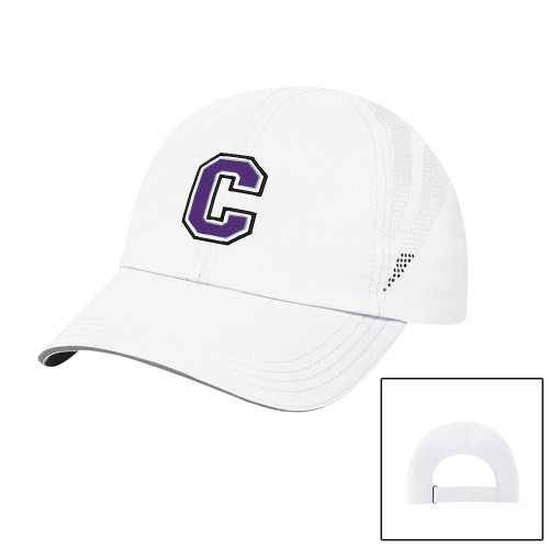  Womens White Performance Cap - Cornell C
