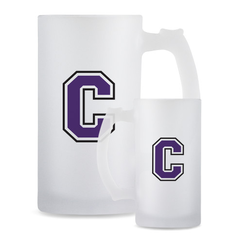  Full Color Decorative Frosted Glass Mug 16oz - Cornell C