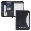 Thumbnail image for  Wall Street Black Zippered Padfolio