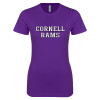 Thumbnail image for  Next Level Womens Purple Boyfriend Tee