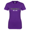 Thumbnail image for  Next Level Womens Purple Boyfriend Tee