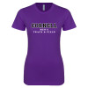 Thumbnail image for  Next Level Womens Purple Boyfriend Tee