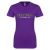 Thumbnail image for  Next Level Womens Purple Boyfriend Tee