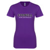 Thumbnail image for  Next Level Womens Purple Boyfriend Tee
