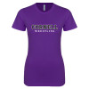 Thumbnail image for  Next Level Womens Purple Boyfriend Tee
