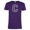 Thumbnail image for  Womens Purple Short Sleeve Tee