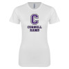 Thumbnail image for  Next Level Womens White Boyfriend Tee