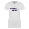 Thumbnail image for  Next Level Womens White Boyfriend Tee