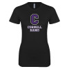 Thumbnail image for  Next Level Womens Black Boyfriend Tee