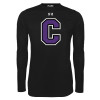 Thumbnail image for  Under Armour Black Long Sleeve Tech Tee