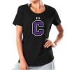 Thumbnail image for  Under Armour Womens Black Charged Cotton Tee