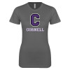 Thumbnail image for  Next Level Womens Charcoal Boyfriend Tee