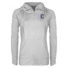 Thumbnail image for  Womens White Sport Wick Stretch Full Zip Jacket