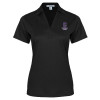 Thumbnail image for  Womens Black Performance Fine Jacquard Polo