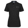 Thumbnail image for  Womens Silk Touch Black Pique Polo