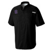 Thumbnail image for  Columbia Black Tamiami Performance Short Sleeve Shirt