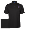 Thumbnail image for  Black Performance Fine Jacquard Polo