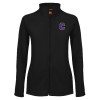 Thumbnail image for  Womens Black Fleece Full Zip Jacket