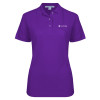 Thumbnail image for  Womens Silk Touch Purple Pique Polo