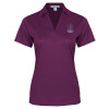 Thumbnail image for  Womens Purple Performance Fine Jacquard Polo