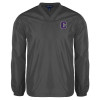 Thumbnail image for  Charcoal V Neck Raglan Windshirt
