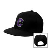 Thumbnail image for  Black Flat Bill Snapback Hat