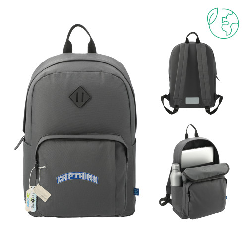 Christopher Newport Repreve Ocean Charcoal Everyday Computer Backpack