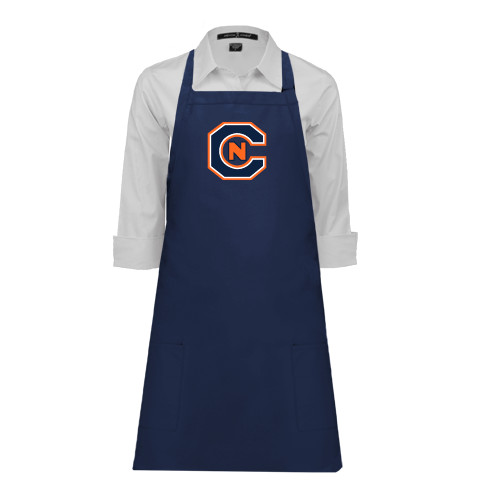  Full Length Navy Apron - Official Logo