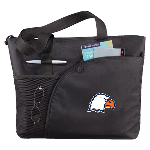  Excel Black Sport Utility Tote - Eagle Head