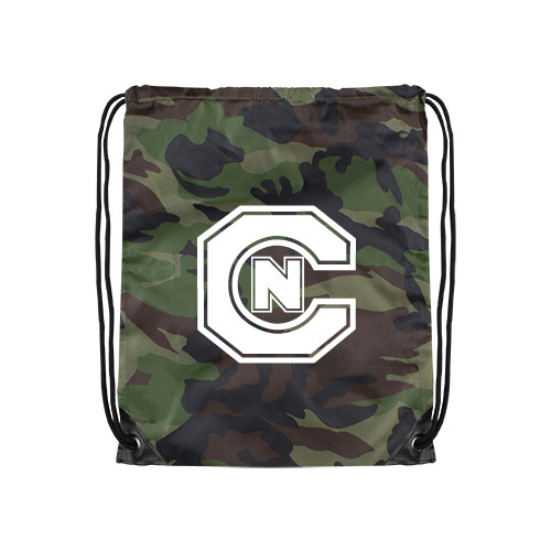  Camo Drawstring Backpack - Official Logo