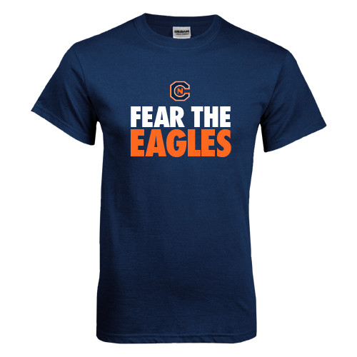  Navy T Shirt - Fear The Eagles