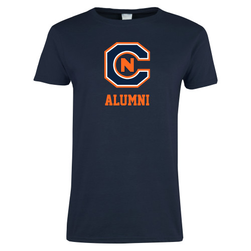  Womens Short Sleeve Navy Tee - Alumni
