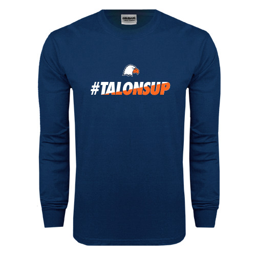  Navy Long Sleeve T-Shirt - #TalonsUp