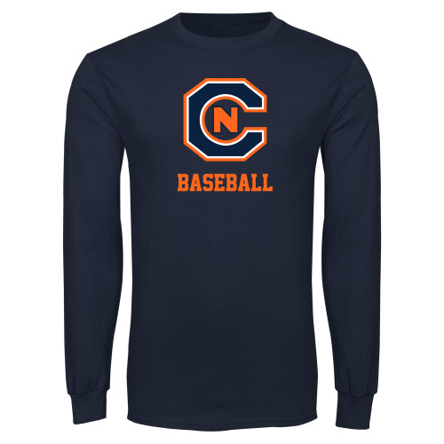  Navy Long Sleeve T-Shirt - Baseball