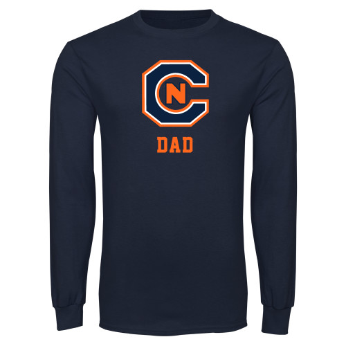  Navy Long Sleeve T-Shirt - Dad