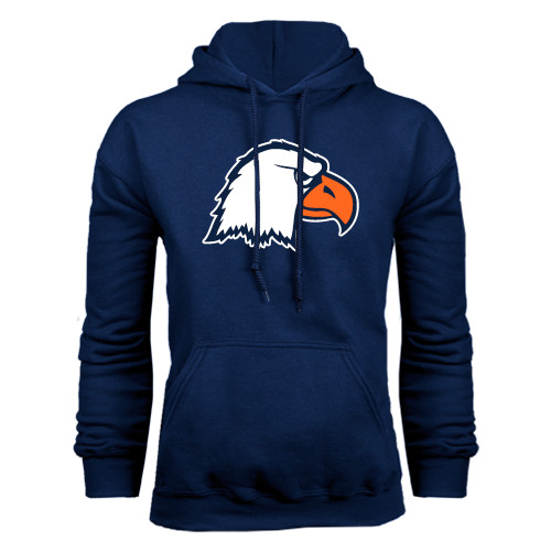  Navy Fleece Hoodie - Eagle Head