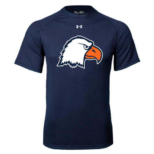  Under Armour Navy Tech Tee - Eagle Head