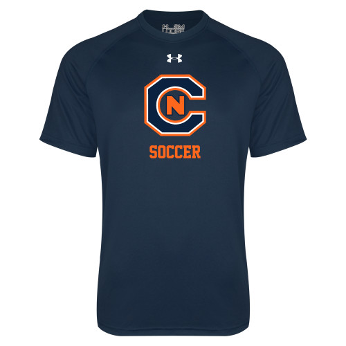  Under Armour Navy Tech Tee - Soccer