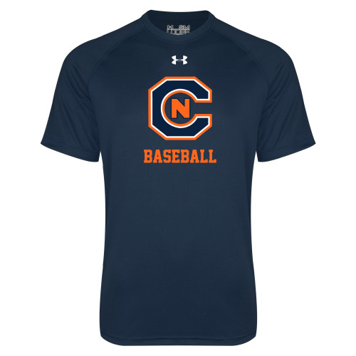  Under Armour Navy Tech Tee - Baseball