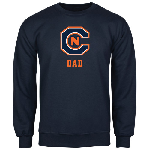  Navy Fleece Crew - Dad